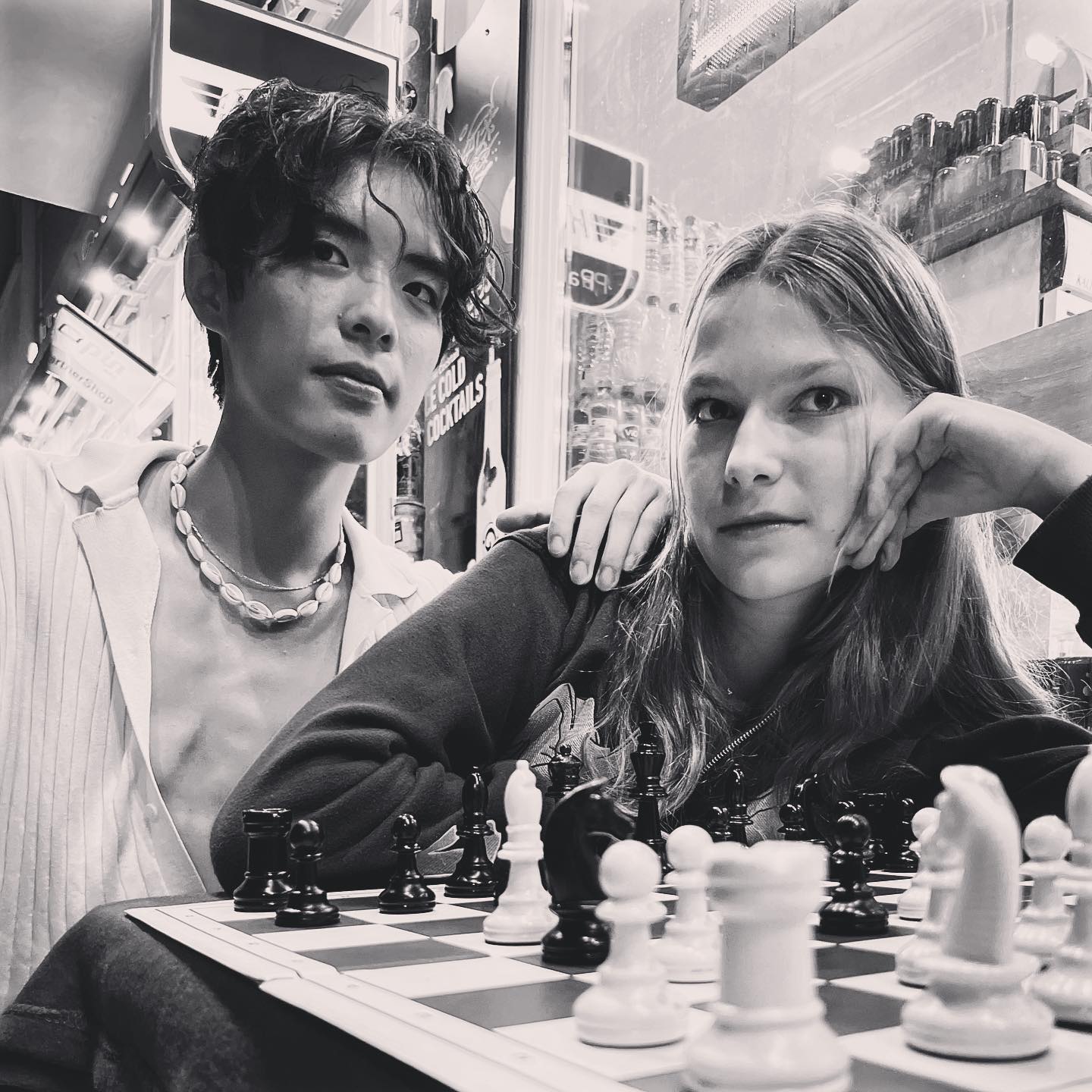 people playing chess