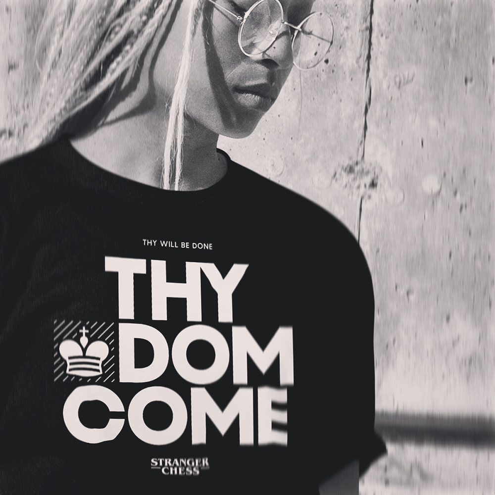 Heavyweight tee — Thy Kingdom come